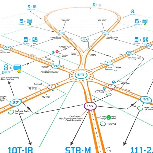 Detailed network illustration of Avalanche Subnets as customizable highways from a central hub highlighting flexibility and interoperability in blockchain infrastructure