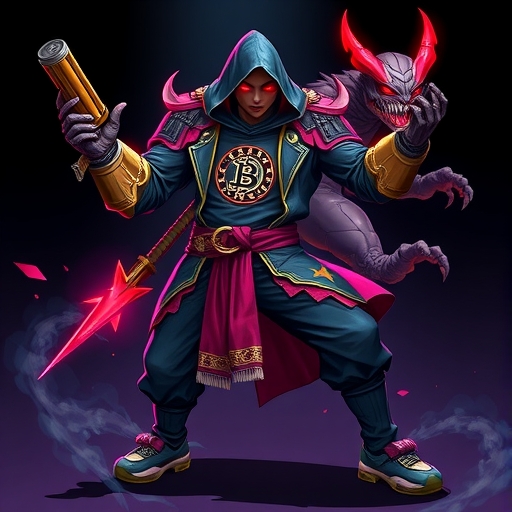 An artistic depiction of Crypto showcasing a variety of his legendary skins including Dark Watcher and Hypebeast in a dynamic pose