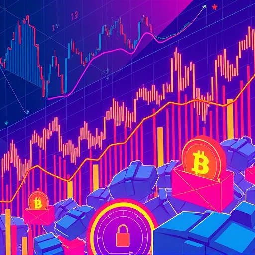 digital art of financial charts with AI algorithms and secure cold storage for best 2026 crypto trading apps