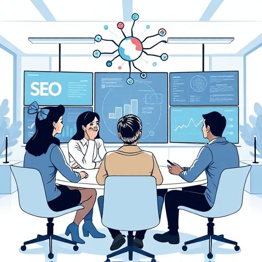 Team collaboration in enterprise SEO using AI tools with human-in-the-loop integration for risk mitigation and content governance