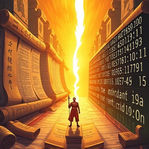 Ancient scrolls illustration symbolizing Ethereum Classic as the original immutable blockchain chain