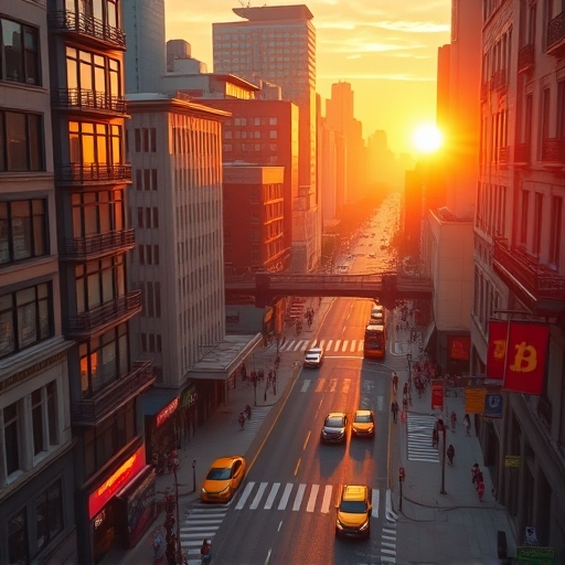 Overhead view illustrating the vast scale of enterprise SEO demanding specialized AI tools for data management and scalability