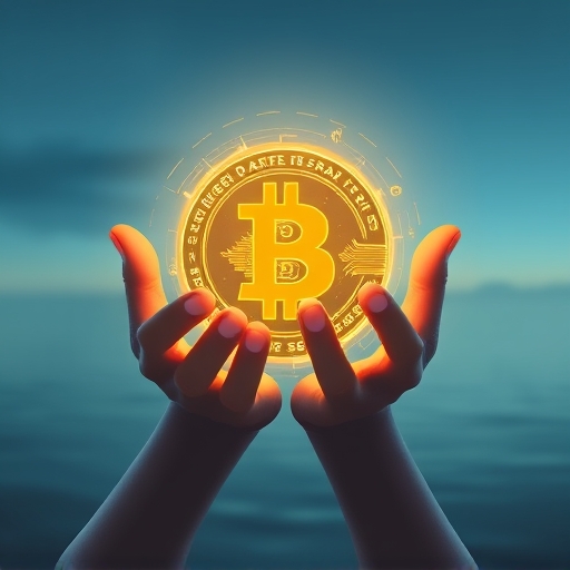 Secure crypto holding illustration symbolizing long-term strategies with Bitcoin Ethereum Solana AI RWA and risk management through DCA and diversification