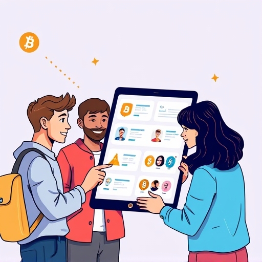 Friendly illustration of diverse beginners using top crypto apps for secure transactions and easy learning in 2026