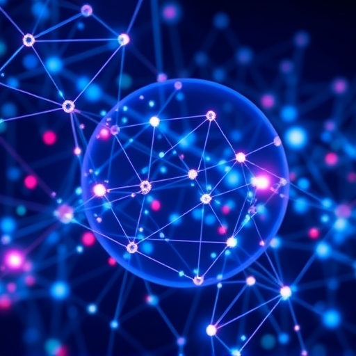 a magnified view of a complex blockchain network with interconnected nodes and glowing transaction pathways emphasizing data transparency and analytical tools in open-source wallets