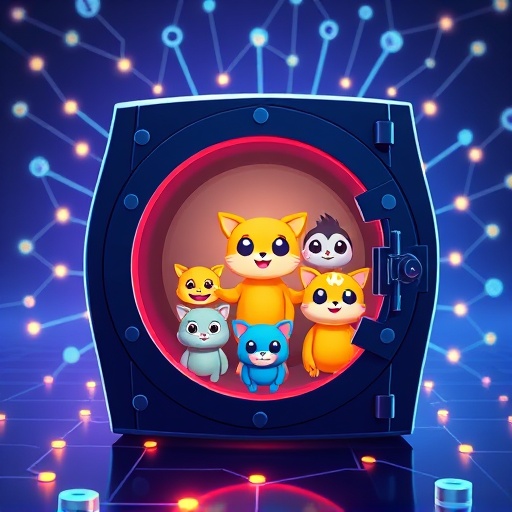 Secure NFT wallet for OpenSea: digital shield vault protecting NFT collection in blockchain network